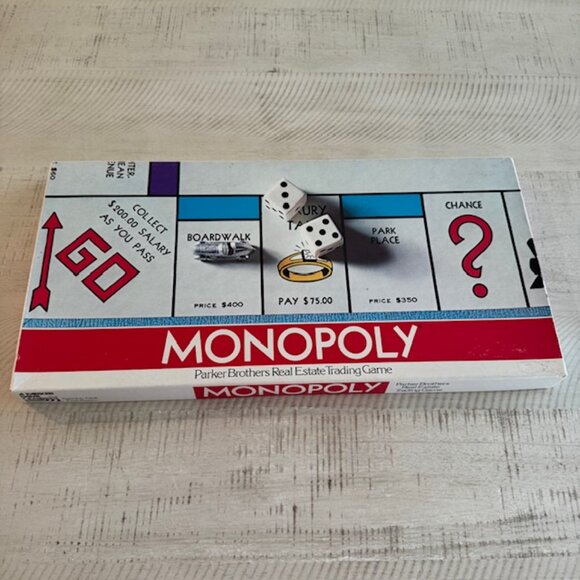 vintage 1971 Parker Brothers Monopoly - Picture 1 of 11